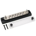12 Point Power Distribution Block 2 X M6 Terminal Studs Terminal Bus