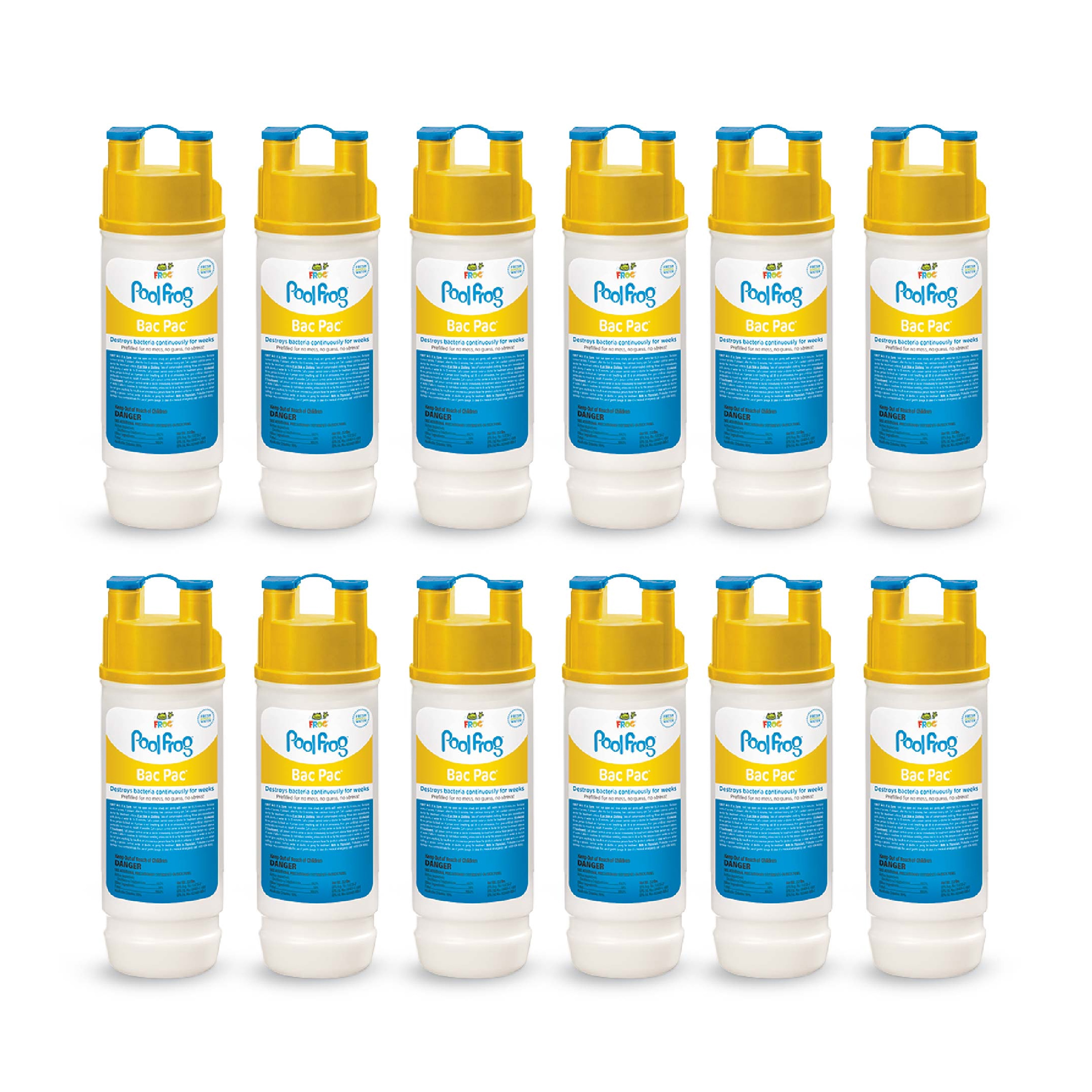 FROG Bac Pac Replacement Chlorine Cartridges for Use with Pool FROG ...