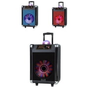 12" Portable Bluetooth Speaker with Disco Ball Light IQ-3612DJBT