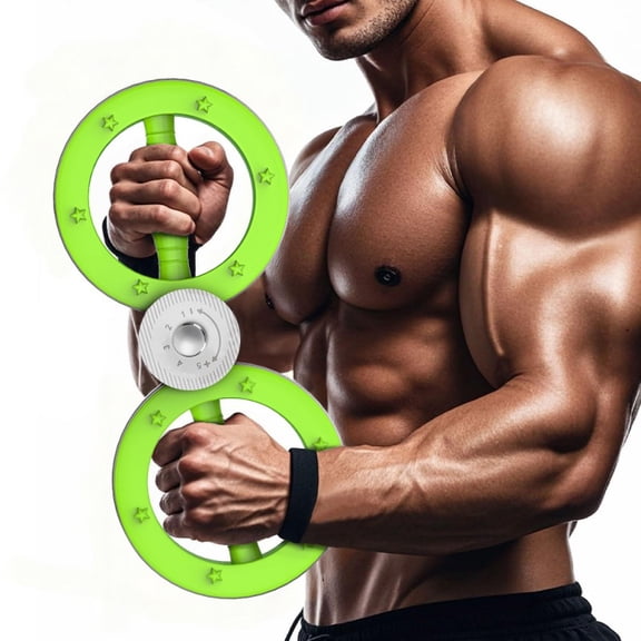 12-Pound Adjustable Resistance Forearm Strength Trainer - Burning Machine Arm Exercise Equipment with 360 Rotation Function, Suitable for Men And Women