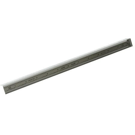 12" Precision Bent Edge Rule