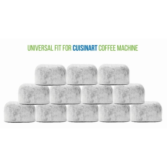 (12) Premium Replacement Charcoal Water Filters For Cuisinart Coffee, Dcc-Rwf