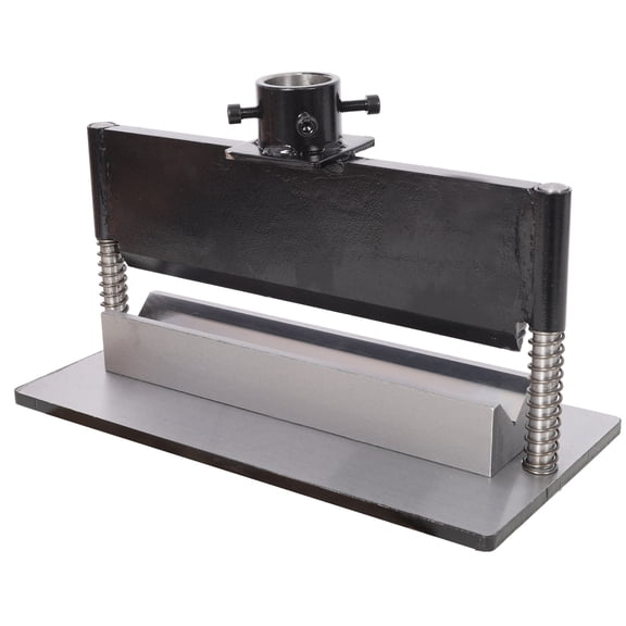 12" Press Brake Attachment, Heavy Duty Metal Bending Tool for 12/20 Ton Hydraulic Shop Presses, Dual Spring Design Hydraulic Press Accessory Kit for Sheet Metal Fabrication