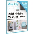 thumbnail image 1 of 12 Printable Magnetic Sheets, Magnet Photo Paper 8.5x 11 Matte for Inkjet + Laser Printers, 12 Mil, Cutable for DIY Signs, Photos, Crafts, 1 of 15