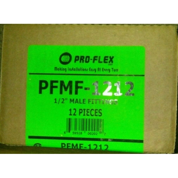 ProFlex PFMF-1212 0.5 in. CSST Male Adapter