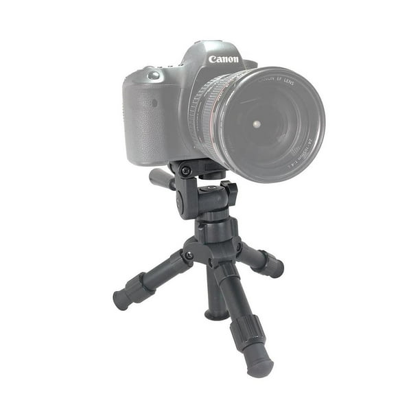 VidPro TT-12 Heavy Duty 3-Section Aluminum Table Top Tripod with 3-Way Pan Head