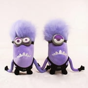 12" Purple Minion Despicable Me 2 Plush Toy Cute Gift-2 pcs (One Eye and Two Eyes)