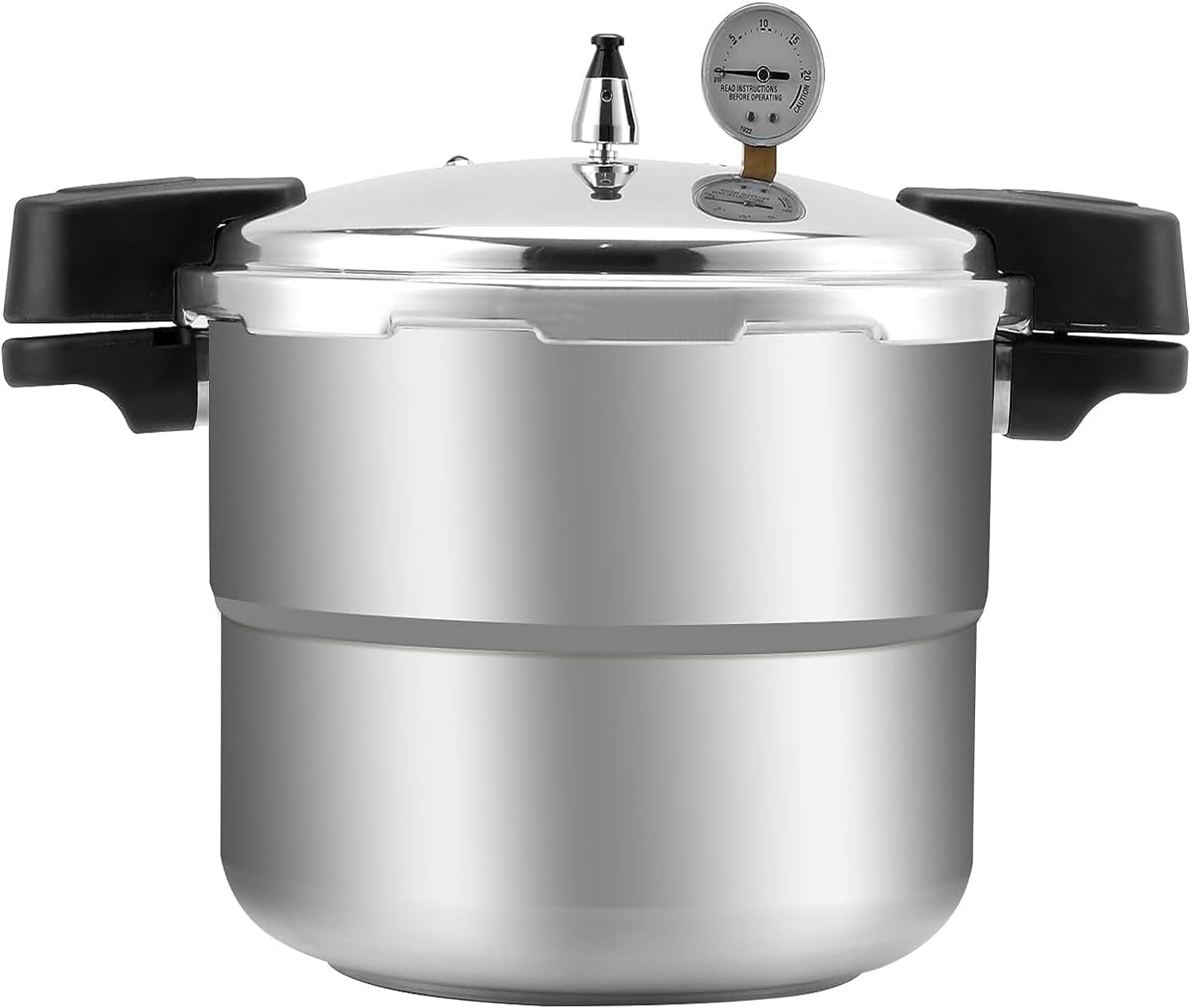 12 Quart ,Aluminum Pressure Canner w/Canning Rack & Easy Lock Lid for