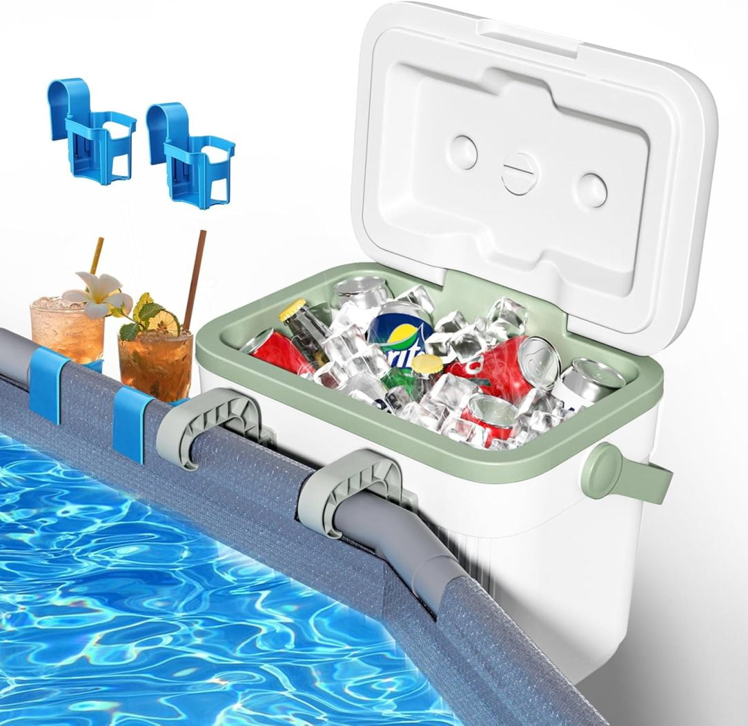 20/35 Quart Hard Cooler,Insulated Ice Chest Box Holds Ice For Beach Drink Beverage Camping Picnic Fishing Boa - View #8