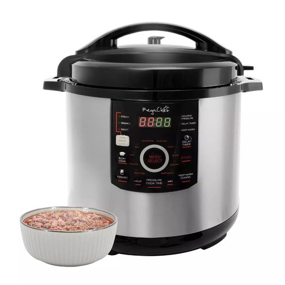12 Quart Steel Digital Pressure Cooker