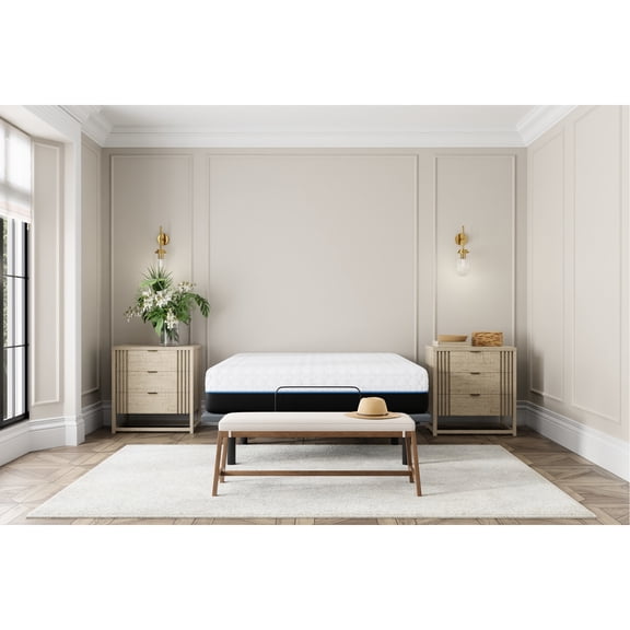 12" Queen Foam Bed Mattress | Cooling Memory for Pressure Relief | Home Sleeping