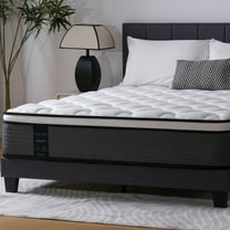 Queen Rose 12'' Hybrid Cooling Mattress with Gel Memory Foam & Pocket Coils, Queen Size