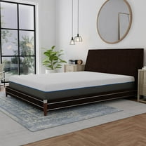 12" Queen Lavender Gel Memory Foam Mattress With Firm Edge Support And Air Grid For Breathtaking Sleep