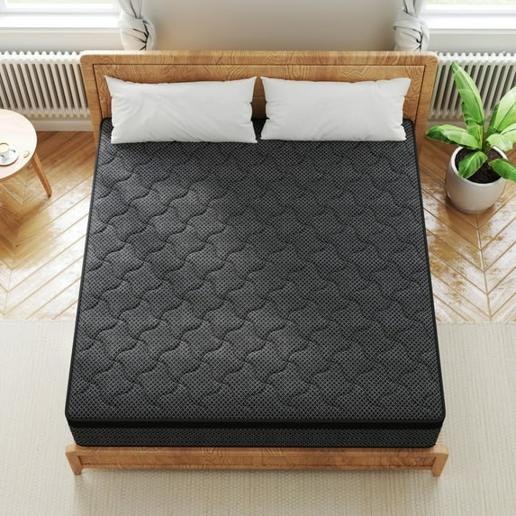 12" Queen Size Hybrid Mattress With Pocket Spring And Memory Foam Medium Firm And Breathable Mattress