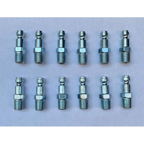 12 REPLACEMENT AMFLO CP1 1/4" NPT Male Quick Type C Plug