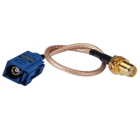 12" RF Coaxial Cable Assembly Electrical Wire Fakra "C" Female to SMA Female Adapter Connector for RG316 Pigtail Cable
