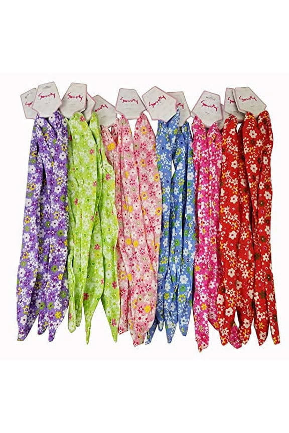 12 Rabbit Wire Headbands Hairbands (Flowers)