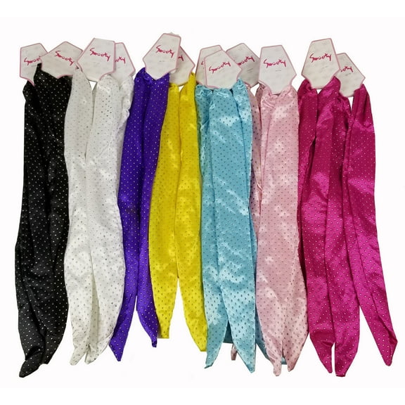 12 Rabbit Wire Headbands Hairbands with Gold Dots