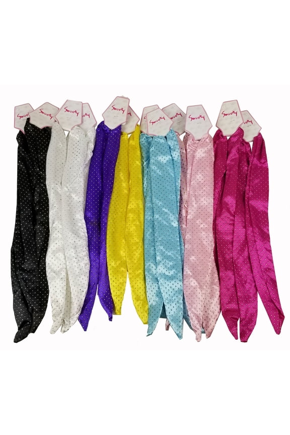 12 Rabbit Wire Headbands Hairbands with Gold Dots