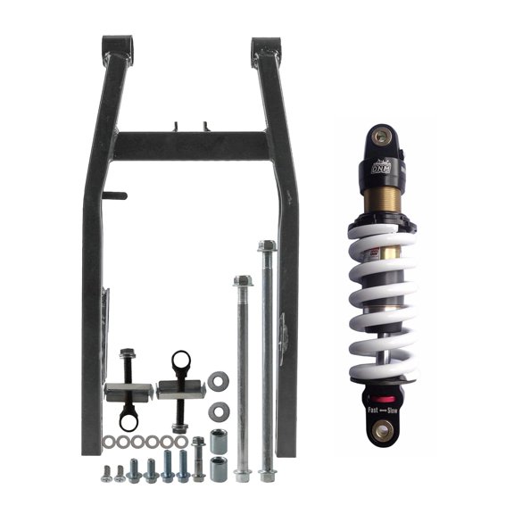 12" Rear Swingarm Swing Arm & 11" Rear Shock Suspension for Disc Brake 12mm Wheel Axle Dirt Pit Bike Trail Pocket Bike Offroad Motorcycle CRF50 XR50 SSR110 SSR Apollo Taotao 70cc -125cc