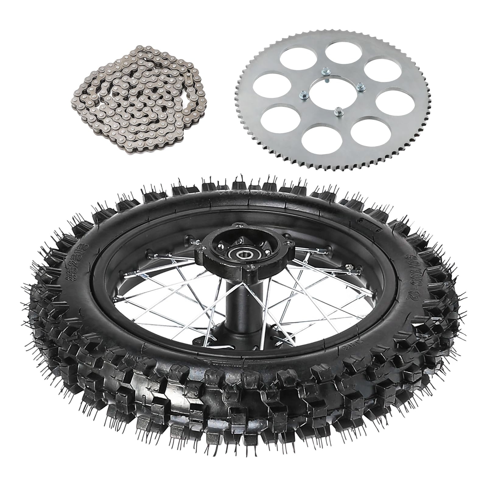 140mm Rear Disc Brake Rotor & Caliper Kit For Mini Dirt Bikes