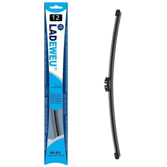 LADEWEU 12" Rear Wiper Blade Replacement For BMW X3 2011-2025 X4 2019-2025 Lincoln MKX 2016-2018,BACK Windshield Wiper Blade