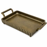 12" Rectangle Fluted Tabletop Tray by Ashland