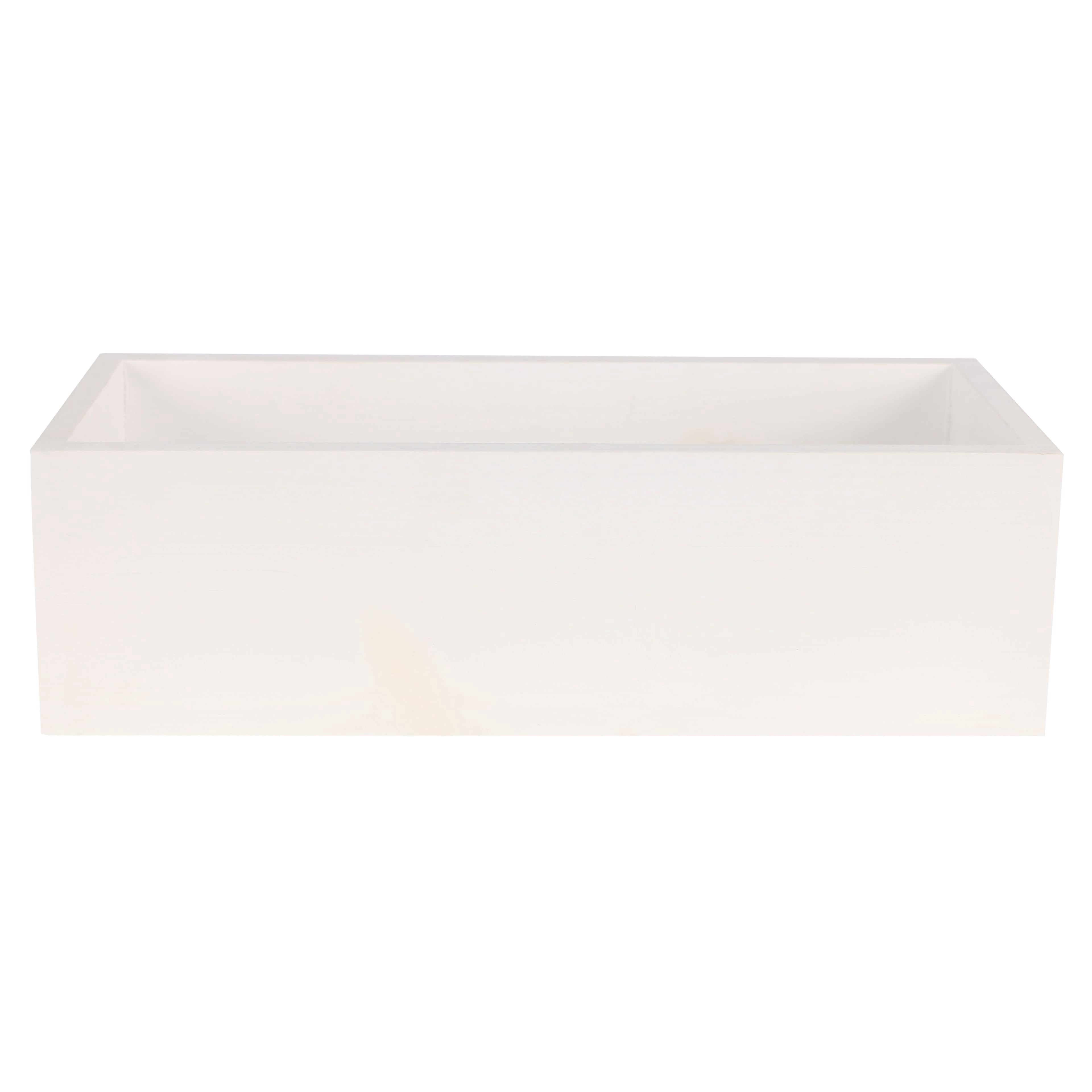 12” Rectangular Wood Box by Make Market - Decorative Box for Crafts ...