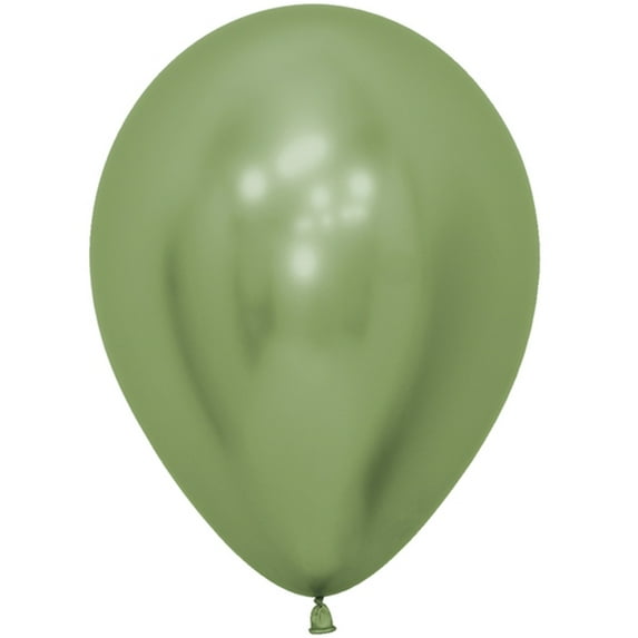 12 Reflex Key Lime Latex Balloons 11"