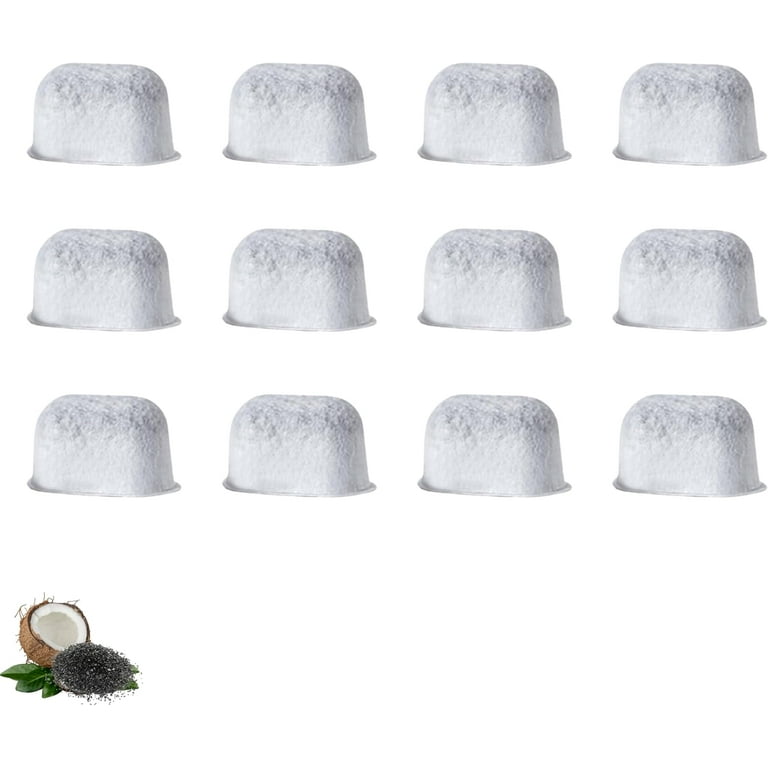 NISPIRA 12-Pack Replacement Charcoal Water Filters for Keurig