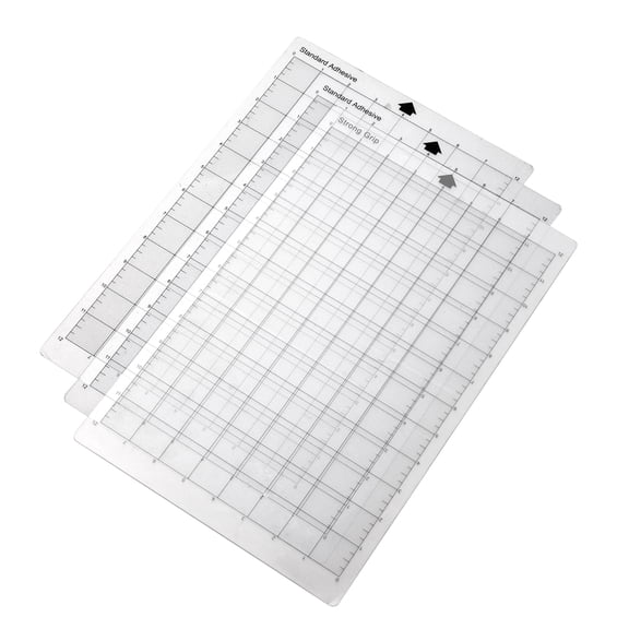 12 Replacement Cutting Mat Transparent Adhesive Mat With Measuring Grid 8 By 12-Inch For  Cameo Explore Plotter Machine 5PCS