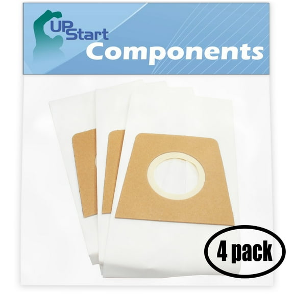 12 Replacement for Dirt Devil M085650 Vacuum Bags - Compatible with Dirt Devil 3920047001, 3920048001, Type U Vacuum Bags (4 Pack - 3 Vacuum Bags per Pack)