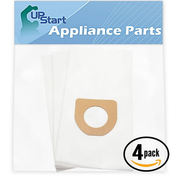 12 Replacement Hoover Decade 800 Vacuum Bags - Compatible Hoover 4010100A, Type A Vacuum Bags (4-Pack - 3 Vacuum Bags per Pack)