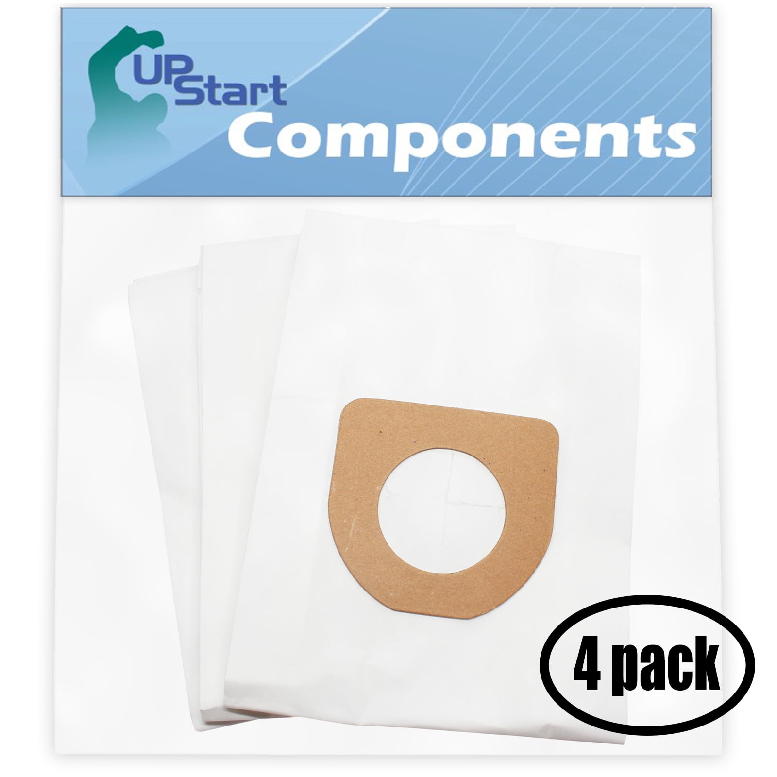 12 Replacement for Hoover TurboPower U5135900 Vacuum Bags - Compatible with Hoover 4010100Z, Type Z HEPA Vacuum Bags (4-Pack, 3 Bags Per Pack)