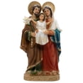 thumbnail image 1 of 12" Resin Hand-Painted Holy Family Statue, 1 of 3