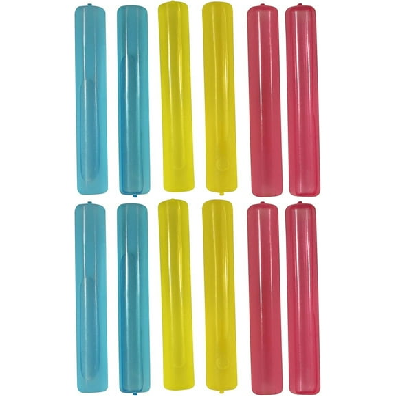 12 Reusable Ice Cube Sticks Freezable Water Bottle Cooling Rods (12 sticks)