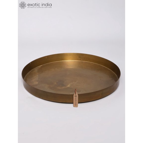 12" Ritual Thali in Brass