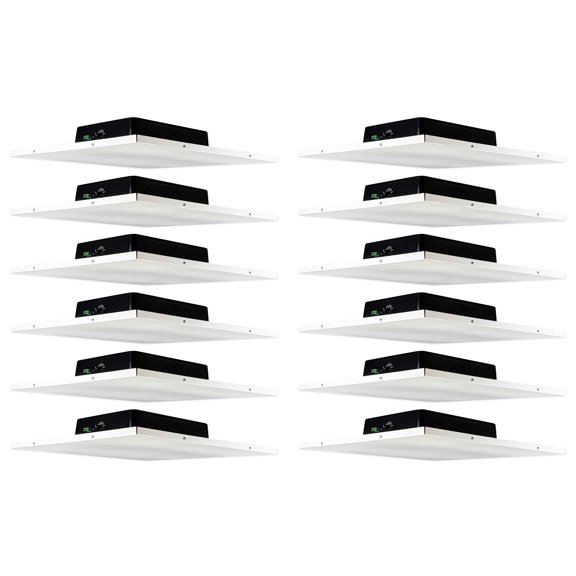 12 Rockville DCS8T 70V Commercial Drop Ceiling Tile Speakers 4 Office/Restaurant