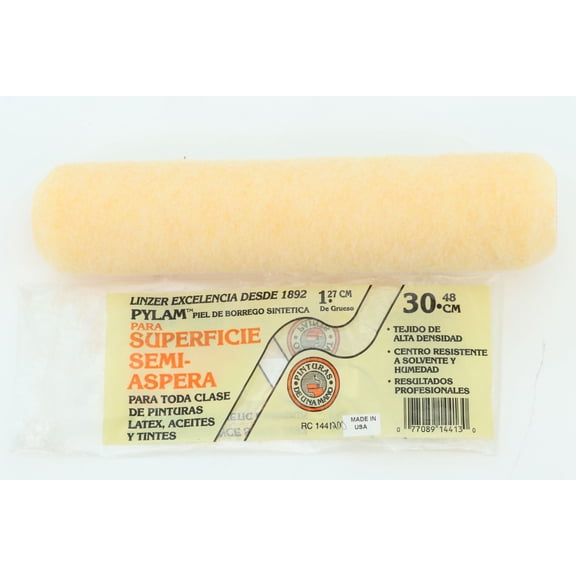 12" Roller Cover 1/2" Nap Synthetic Lambskin