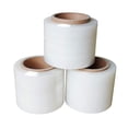 thumbnail image 1 of 12 Rolls of Bundling Stretch Film 5" x 1000' with One Handle. 80 Gauge. Narrow Width Cast Stretch Wrap. Clear Residue Free Film for Moving, Shipping, Wrapping. Industrial Grade Cast Film., 1 of 8