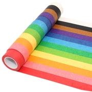 12 Rolls Colored Masking Tape, 12 Colors Rainbow Painters Tape, 1"x 11 yards, Decorative Tape for Labeling, DIY Art Crafts, Painting, Wall Decor, Teaching Supplies