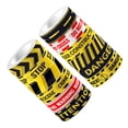 thumbnail image 1 of 12 Rolls Warning Slogan Tape Set Caution Line Scrapbooking DIY Self Adhesive Tape Set, 1 of 6