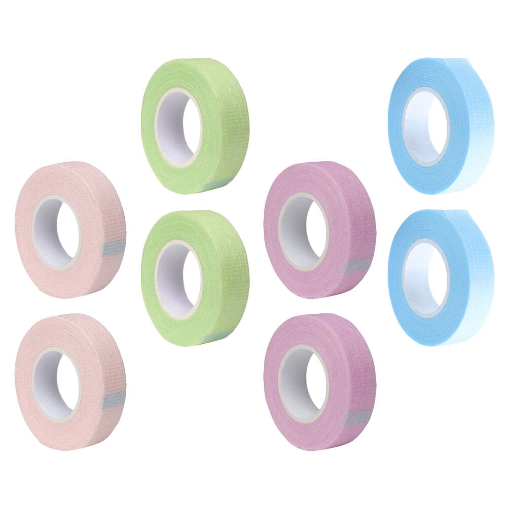 12 Rolls Lash Isolation Tape Extension Tapes Circle Hair Pin Beauty