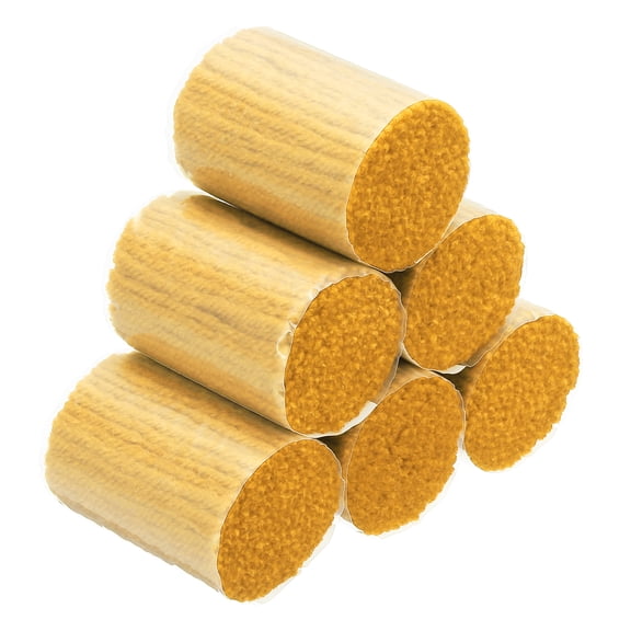 12 Rolls Latch Hook Yarn, Latch Hook Kit Yarn Precut Hook Rugs Yarn Making Crochet Bundles for Latch Hook Rug Adults Beginners Tapestry DIY Craft, Dark Yellow