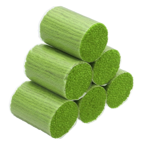 12 Rolls Latch Hook Yarn, Latch Hook Kit Yarn Precut Hook Rugs Yarn Making Crochet Bundles for Latch Hook Rug Adults Beginners Tapestry DIY Craft, Grass Green