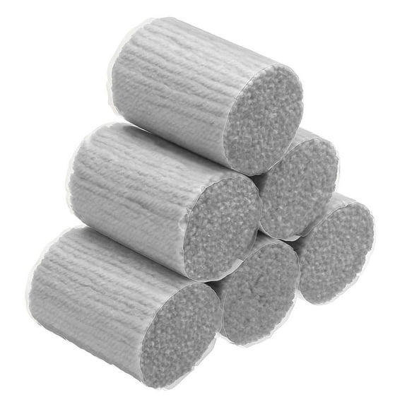 12 Rolls Latch Hook Yarn, Latch Hook Kit Yarn Precut Hook Rugs Yarn Making Crochet Bundles for Latch Hook Rug Adults Beginners Tapestry DIY Craft, Light Gray