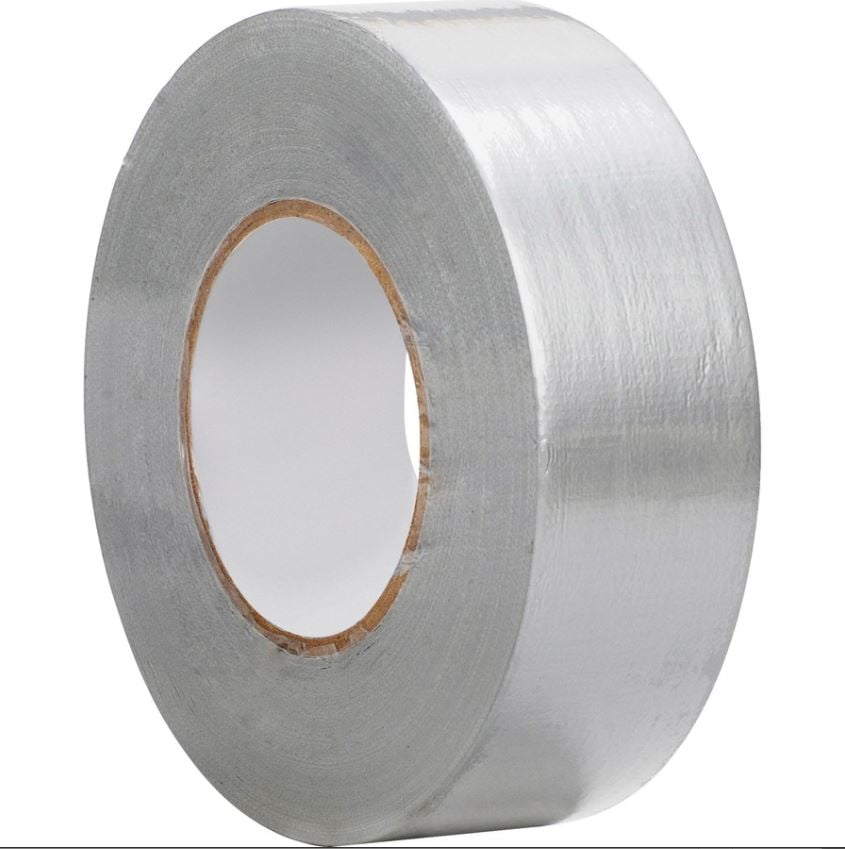 12 Rolls-Silver Heavy Duty Multi-Purpose Duct Tape, 2" Width x 60 yd. Length x 6