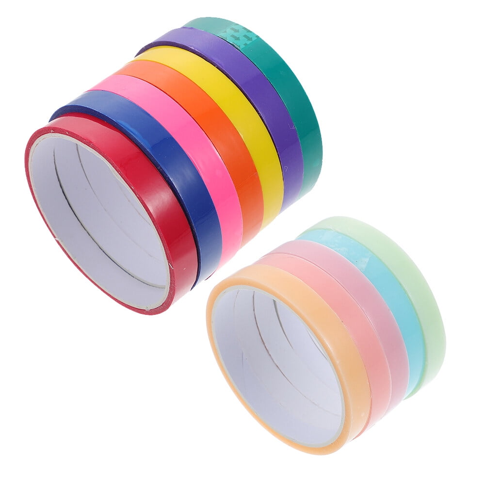 Koolleo 12 Rolls of Stress Relief Sticky Balls Tape Rolling Balls Toy