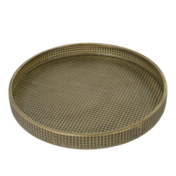 12" Round Metal Tabletop Tray by Ashland®
