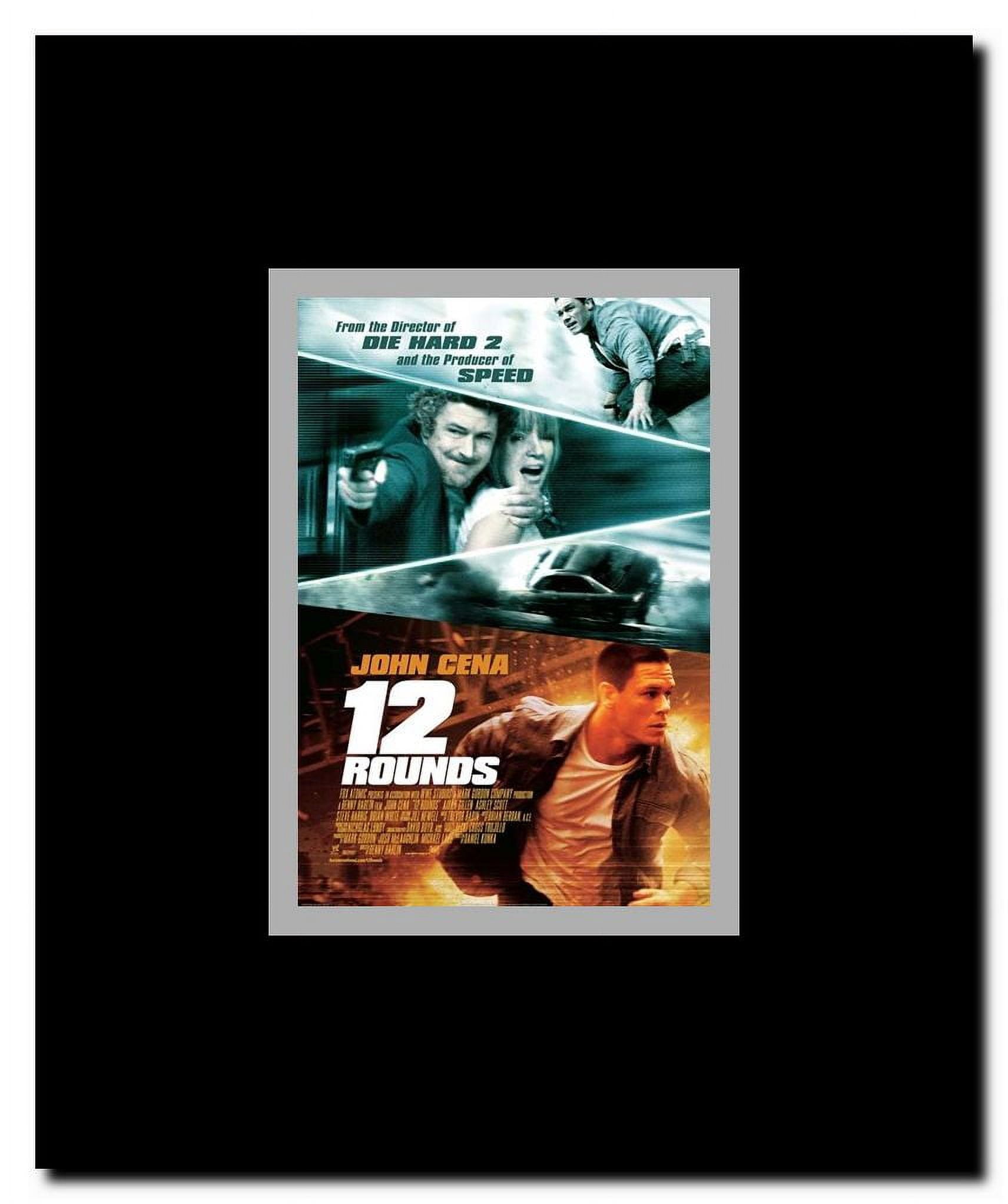 12 Rounds c.2009 - style B Framed Movie Poster